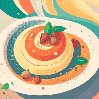 Mousseline de Volaille, Noisettes & Sriracha