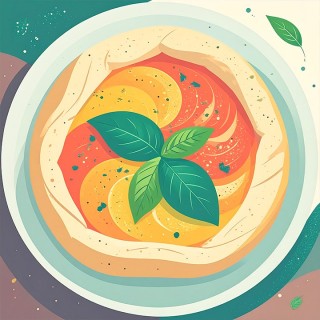 Galette Légumes & Sauce Tomate Basilic