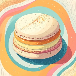 Macarons Gourmands Poire-Caramel